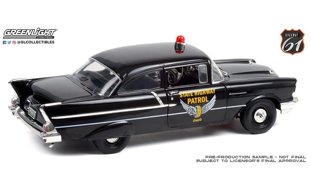 1/18 1957 Chevrolet 150 Sedan-Ohio State Highway Patrol 