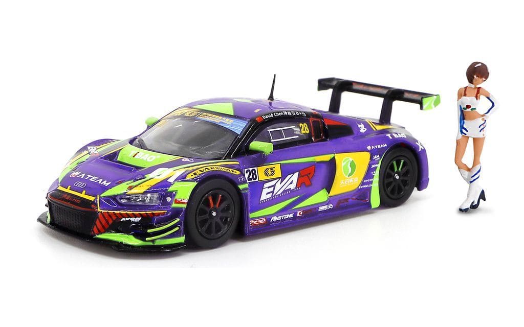 1/64 Audi R8 LMS Eva RT First Unit TSRT R8 Macau GT Cup 2020 David Chen ...