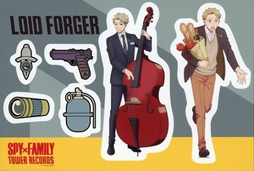 Lloyd Anya Yol Sticker 3 Pack Set SPY FAMILY TOWER RECORDS lloyd-anya-yol-sticker-3-pack-set-spy-family-tower-records
