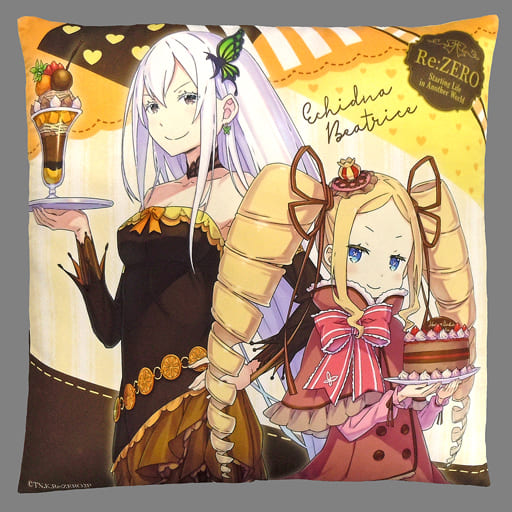 Cushion, body pillow, body Emilia & Beatrice & Echidna Cushion "ReZeRo