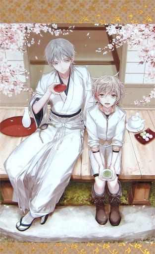 物吉貞宗 鶴丸國永一周年紀念祝畫掛軸第二彈 刀劍亂舞 Online 雜貨 小配件 Suruga Ya Com