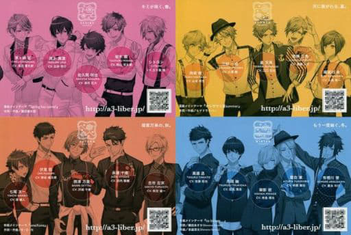 集合明信片set 4张set Cd A3 满开剧团mankai开花宣言 A3ders 樱花 Jp购入特典 杂货 小物件 Suruga Ya Com 集合明信片set 4张set Cd A3 满开剧团mankai开花宣言 A3ders 樱花 Jp购入特典 杂货 小物件 Suruga Ya Com