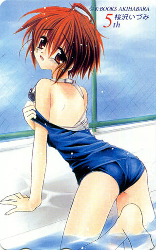 アニメ 漫画系テレホンカード 計1名 桜沢いづみ 下敷き付き K Books秋葉原店開店5周年記念 おもちゃホビー Suruga Ya Com