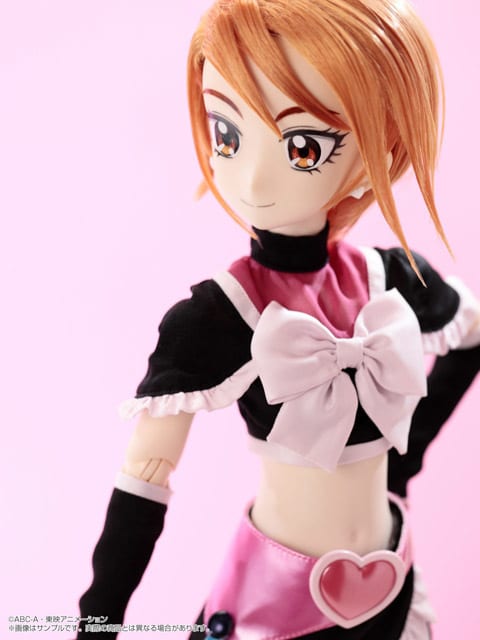 Cure Black 两人光之美少女 1 3azone综合可动人形手办no 066 玩具模型 Suruga Ya Com