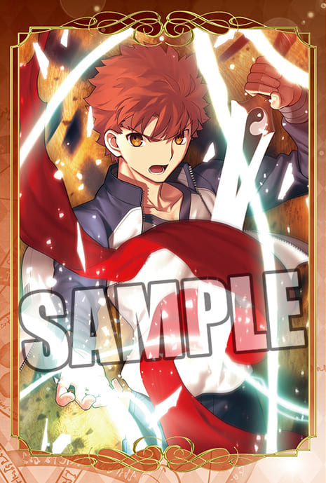 投影魔术 卫宫士郎 Fate Grand Order集换式带迷你文件夹明信片的 杂货 小物件 Suruga Ya Com 投影魔术 卫宫士郎 Fate Grand Order集换式带迷你文件夹明信片的 杂货 小物件 Suruga Ya Com