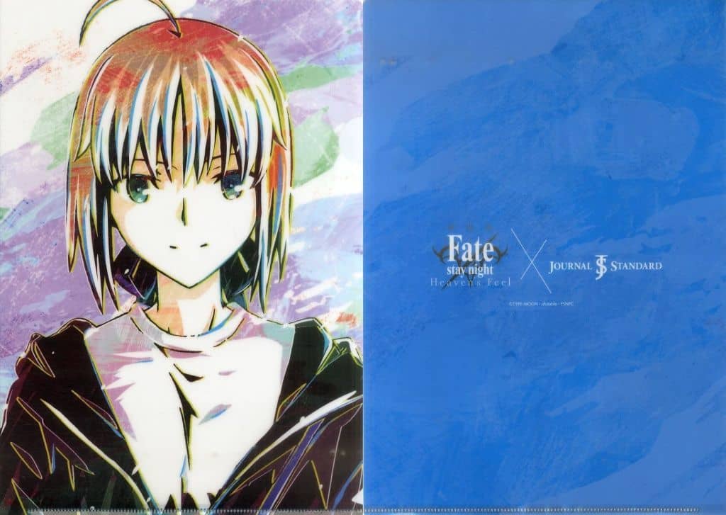 Set Ani Art 4 Clear File Set Theater Fate Stay Night Heaven S Feel X Journal Standard Goods Accessories Suruga Ya Com