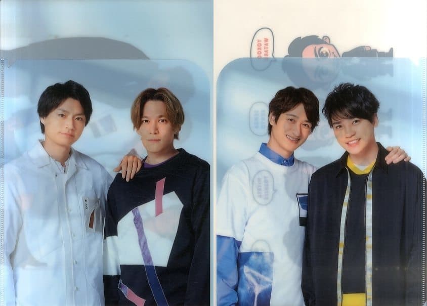 透明文件夾千賀健永 宮田俊哉 橫尾涉 二階堂高嗣 Kis My Ft2 雙透明文件夾 舞台 0 0人的末路 我們選擇的 選擇 雜貨 小配件 透明文件夾千賀健永 宮田俊哉 橫尾涉 二階堂高嗣 Kis My Ft2 雙透明文件夾 舞台 0 0人的末路 我們選擇的 選擇 雜貨 小配件