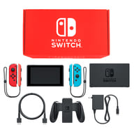Nintendo Switch body color customization [August 2019 model] / Joy-Con (L) Red (R) Neon Blue / Joy-Con Strap : Neon Red / Neon Blue