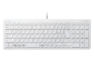 Elecom Wired Ultra-Thin Compact Keyboard (White) [TK-FCP097WH]