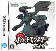 Pocket Monsters White (Condition : Outer paper box condition is difficult)