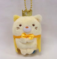 O-sama Neko (5 th anniversary) Nori Plush toy ball chain (Mascot) 「 Sumikogusuri 」 FanBook Full of Cats appendix