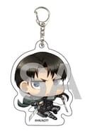 "Attack on Titan Acrylic Key Holder 12. Chimi Character Design" by Chief Petty Officer Levi