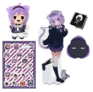 [With Privilege] Set of all Nekomata rice porridge memorial goods "Virtual YouTuber Hololive Nekomata rice porridge activity 2nd anniversary memorial"