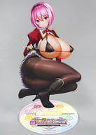 Fam-Acrylic Stand "More! Let's Get Out! Flame Tits Out World Super Erotica Bus School!" Limited to big prize giveaways