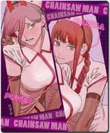 Design 04 (Power & マキマ) Rubber Mouse Pad "Chicansoman"