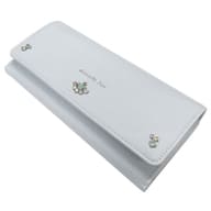 Logo (light blue) Crown Type Long Wallet "Frozen 2 ×Samantha Vega"