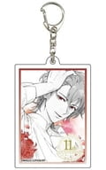 Koyo Ozaki "Meiji Higashi 亰恋 Gayacrylic Key Holder 02. Official Illustration"