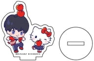 Kiyoichi × Hello Kitty "Blue Rock × Sanrio Character Couple's Acrylic Puchi Stand 01. Mini Character Illustration"