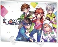 01. Key Visual (official illustration) Acrylic Art Stand (A5 size) "URAMITE!"
