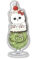 Hello Kitty "mofusand× Sanrio Character Connector's Soda Acrylic Key Holder"