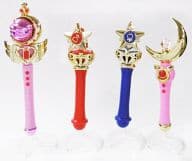 All 4 Kinds Set "Pretty Guardian Sailor Moon Stick & Rod"