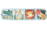 A wide discovery of Fisher Price! A flap panel of animals.