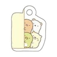 Shirokuma & Pengin? & Tonkatsu & Neko "Sumiko Gurusyo Sumiko Metal Charm"