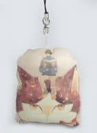 Strap with Fine & Hull Mascot "Blu-ray/DVD My Roommate Is a Cat" Amazon All Volumes Purchase benefits