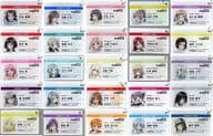 Set of 25 kinds "bAng Dream! Girls' Band Party! CiRLE Membership Style Acrylic Key Chain" limited to Bushiroad EC shop.