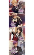 Original Mini Poster UNDEAD "Ensemble Stars! x LAWSON" Target Products Purchase benefits