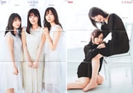 Double-Sided Super BIG Poster (nine fold) Nogizaka46 BOMB December 2019 Supplement