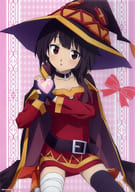 A3 Clear Poster Megumin (Heart) "KUJI Hikido KonoSuba: God's Blessing on this Wonderful World! Megumin Birthday KUJI" A-3 Prize