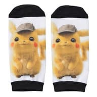 Pikachu Print Short Socks S Size (23-25cm) "Fine Detective Pikachu" Pokemon Center Limited