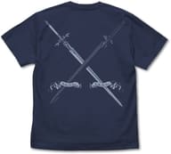 Black Swordsman Kirito (UWVer.) T-Shirt Indigo S Size "SWORD ART ONLINE"