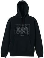 Riko-san Group Pullover Hoodie Black L Size "MADE IN ABYSS : Golden Village of the Rising Sun"