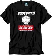Kakamigahara Nadeshiko Butataro T-Shirt Black L Size "Laid-Back Camp△"