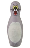 IT TURNED INTO A BOWLING PIN, TOM. Plush toy "TOM and JERRY"