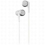 Hitachi Maxell Canal Type Headphones (White) [MXH-GD100WH]