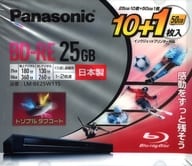 パナソニック 録画用BD-RE 25GB 10枚(25GB)+1枚(50GB)パック [LM-BE25W11S]