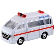 1/69 Nissan NV350 Character Van Ambulance (white / red box) 「 Tomica No. 18 」