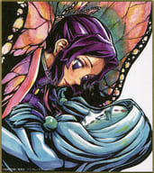 Kocho Shinobu & Anegumo (drawn by Satoshi Takahashi) 「 Demon Slayer: Kimetsu no Yaiba Zenchu Exhibition, Painting staff Zenchu Reproduction, Mini Shikishi Nigo 」
