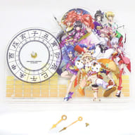 Acrylic Clock "SENKIZESSHOU SYMPHOGEAR XD UNLIMITED Winter Store in Shibuya-eki Marui Fukubukuro Set"