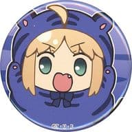 Saber "Fate / Stay Night Cafe Eto Illustration 2022 Random 44 mm metal badge A Pattern" AnimeJapan 2022 Goods