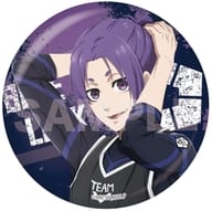 Reo Mikage "Blue Rock Metallic metal badge 02 Second"