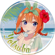 Blind metal badge KUJI  Prize limited to the event of "The Quintessential Quintuplets to Resort Mood in Atre metal badge" held by Nakano Yotsuba Akihabara