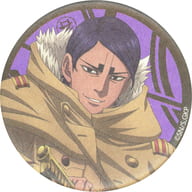 Second Lieutenant Koito : "GOLDEN KAMUY Golden Game - Namco TOKYO - Washi metal badge Collection"
