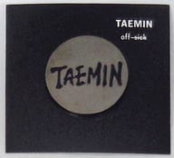 テミン バッジ(TAEMIN/丸形) 「TAEMIN‘OFF-SICK(on track)’in JAPAN」