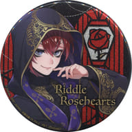Riddle Rosehearts Glitter metal badge - Kagami-no-ma - vol. 1 「 Disney: Twisted-Wonderland 」 Namco Limited