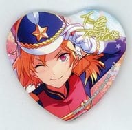 Nito Nazuna "Torupaka! Ensemble Stars! ~ Heart-shaped metal badge Vol. 8 ~ Ver. B"