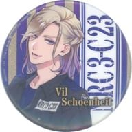 Vil Schoenheit Glitter metal badge - Taikijutsu - vol. 2 "Disney: Twisted-Wonderland" limited to Namco